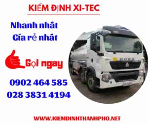 Hình ảnh kiểm định Xi tec