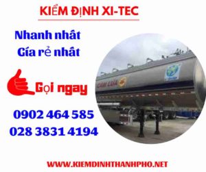 Hình ảnh kiểm định Xi tec