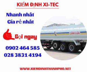 Hình ảnh kiểm định Xi tec