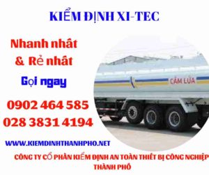 Hình ảnh kiểm định Xi tec