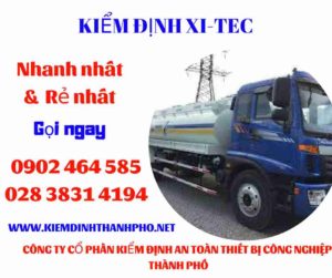 Hình ảnh kiểm định Xi tec