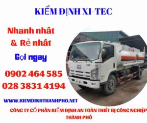 Hình ảnh kiểm định Xi tec