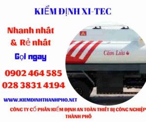 Hình ảnh kiểm định Xi tec