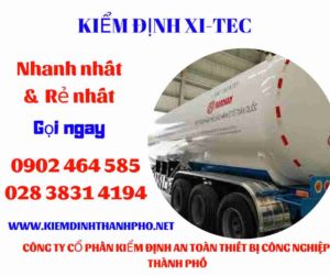 Hình ảnh kiểm định Xi tec