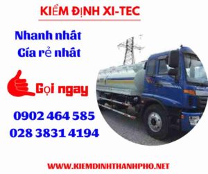 Hình ảnh kiểm định Xi tec