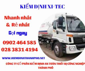 Hình ảnh kiểm định Xi tec