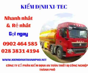 Hình ảnh kiểm định Xi tec