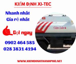 Hình ảnh kiểm định Xi tec