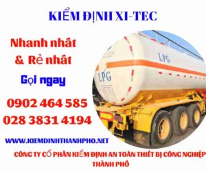 Hình ảnh kiểm định Xi tec