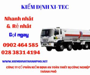 Hình ảnh kiểm định Xi tec