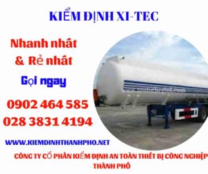 Hình ảnh kiểm định Xi tec