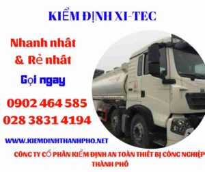 Hình ảnh kiểm định Xi tec