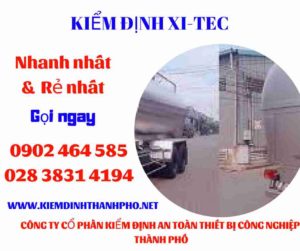 Hình ảnh kiểm định Xi tec