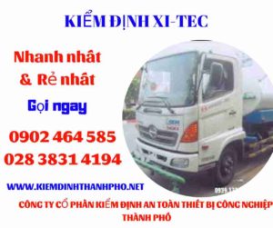 Hình ảnh kiểm định Xi tec