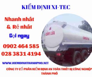 Hình ảnh kiểm định Xi tec