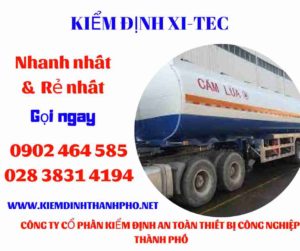 Hình ảnh kiểm định Xi tec