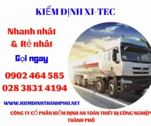 Hình ảnh kiểm định Xi tec