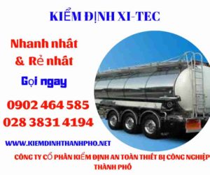 Hình ảnh kiểm định Xi tec