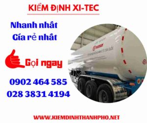 Hình ảnh kiểm định Xi tec