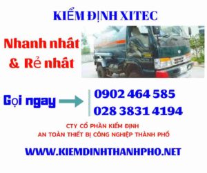 Hình ảnh kiểm định Xi tec