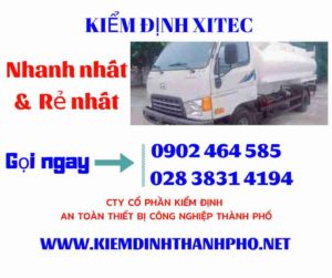 Hình ảnh kiểm định Xi tec