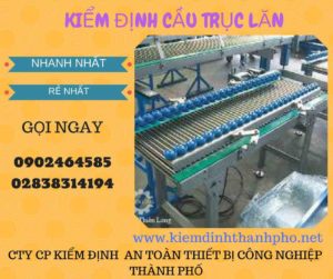 Hình ảnh kiểm định Cầu trục lăn