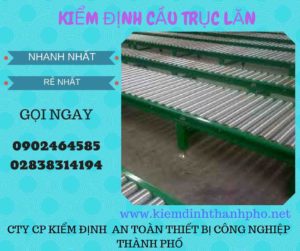 Hình ảnh kiểm định Cầu trục lăn