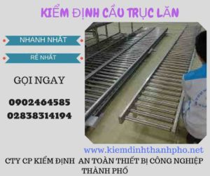 Hình ảnh kiểm định Cầu trục lăn