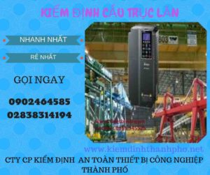 Hình ảnh kiểm định Cầu trục lăn