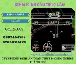 Hình ảnh kiểm định Cầu trục lăn