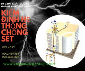 HÌnh ảnh kiểm định hệ thống chống sét