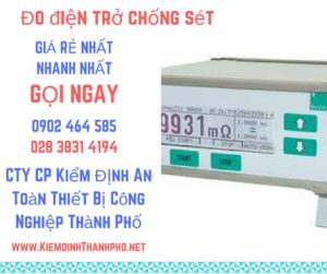 hình ảnh đo điện trở chống sét