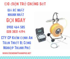 hình ảnh đo điện trở chống sét