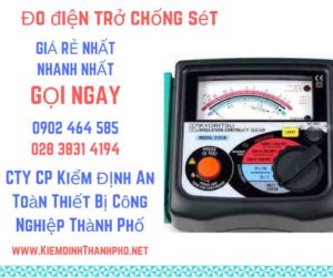 hình ảnh đo điện trở chống sét