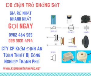 hình ảnh đo điện trở chống sét