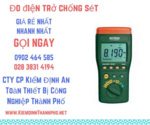 hình ảnh đo điện trở chống sét