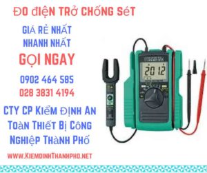 hình ảnh đo điện trở chống sét