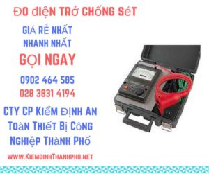 hình ảnh đo điện trở chống sét