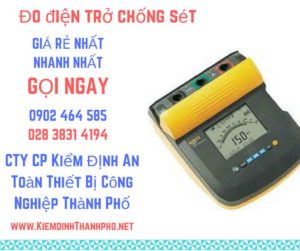 hình ảnh đo điện trở chống sét