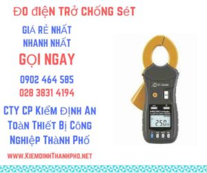 hình ảnh đo điện trở chống sét