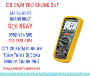 hình ảnh đo điện trở chống sét