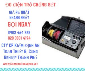 hình ảnh đo điện trở chống sét