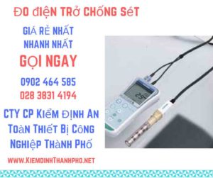 hình ảnh đo điện trở chống sét