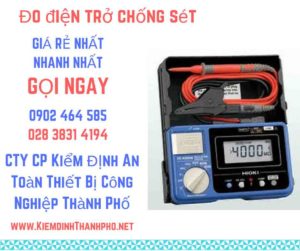 hình ảnh đo điện trở chống sét