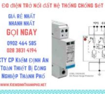 Đo điện trở nối đất hệ thống chống sét lắp đật chống sét