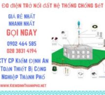 Cách đo điện trở nối đất hệ thống chống sét