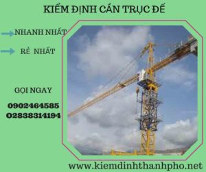 Hình ảnh kiểm định cần trục đế