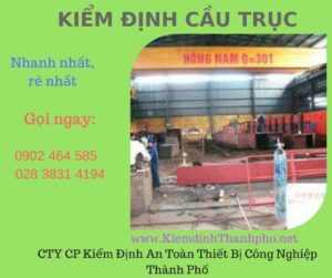 hình ảnh kiểm định cầu trục