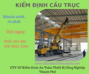 hình ảnh kiểm định cầu trục