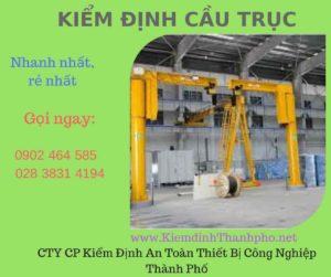 hình ảnh kiểm định cầu trục